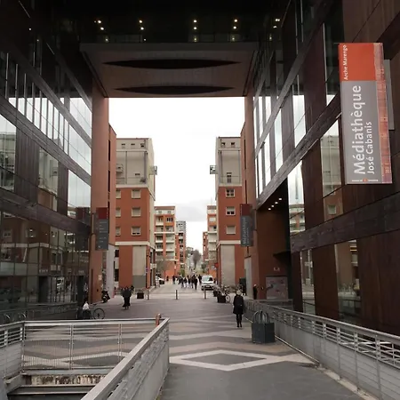Апартаменты Marengo-gare Matabiau - Mediatheque-allees Jean Jaures Proche Ligne B Parking Prive Securise Gratuitprive Тулуза