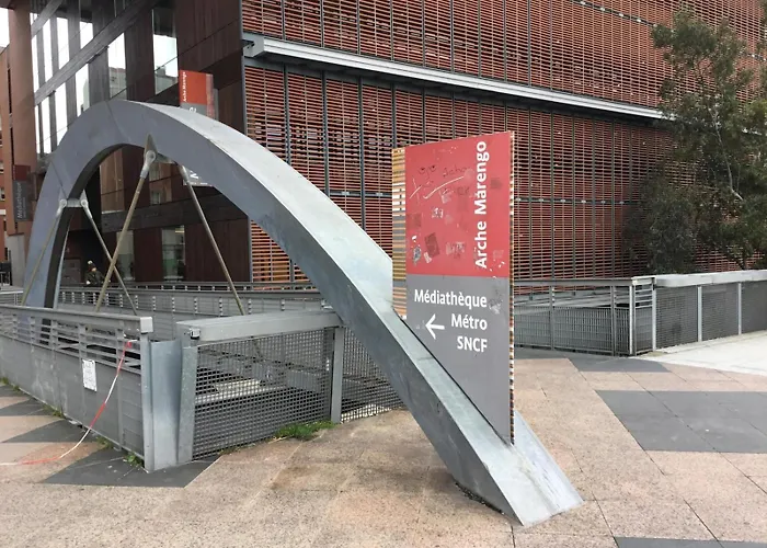 Lägenhet Marengo-gare Matabiau - Mediatheque-allees Jean Jaures Proche Ligne B Parking Prive Securise Gratuitprive *