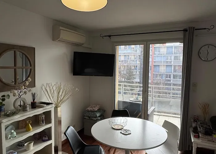 Marengo-gare Matabiau - Mediatheque-allees Jean Jaures Proche Ligne B Parking Prive Securise Gratuitprive Lägenhet Toulouse