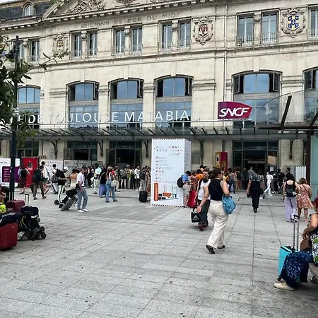 Marengo-gare Matabiau - Mediatheque-allees Jean Jaures Proche Ligne B Parking Prive Securise Gratuitprive 아파트
